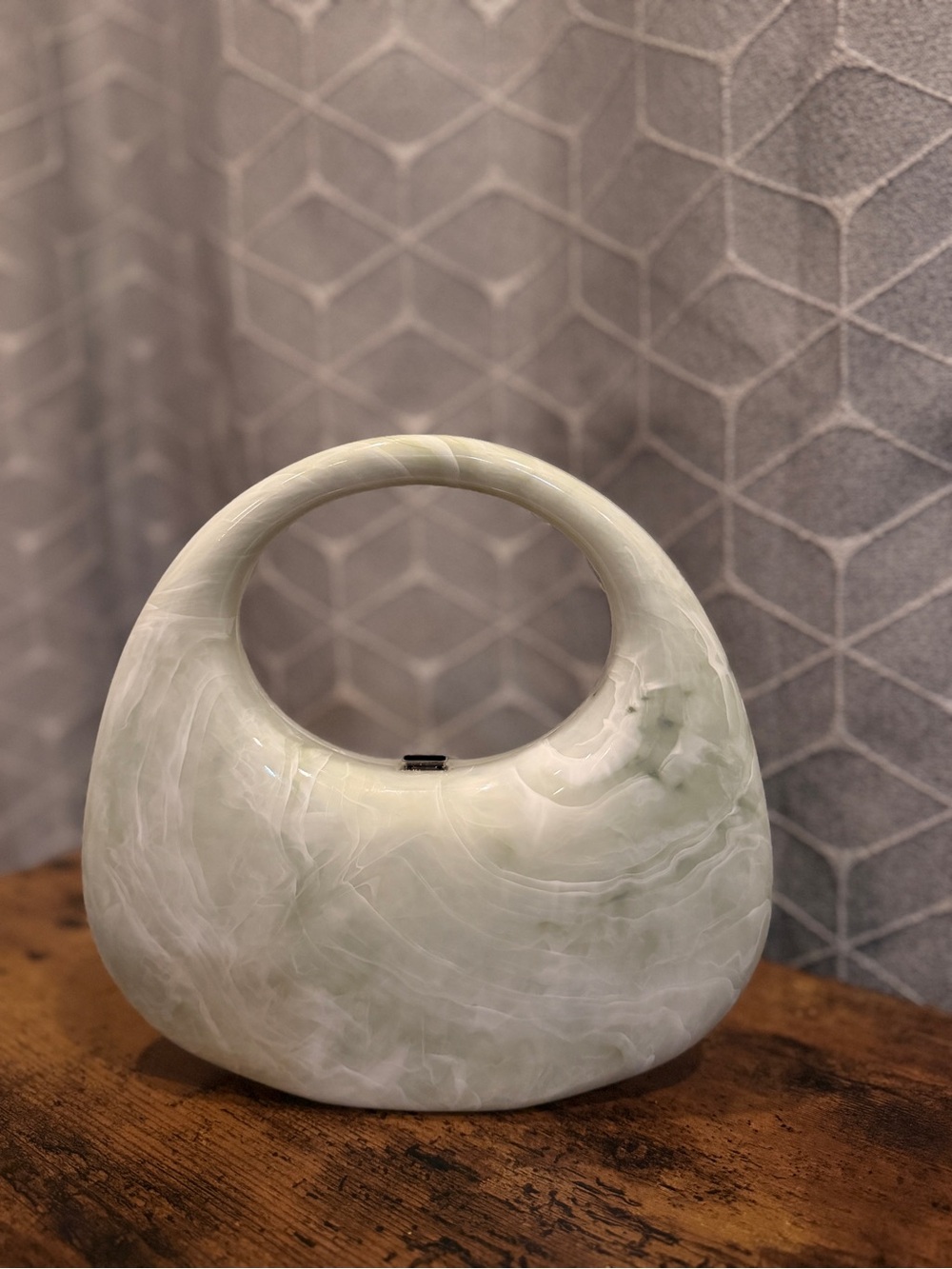 Crescent Marble Minaudiere Clutch - A New Day New / NWOT